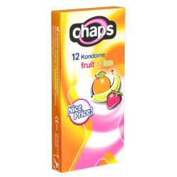Chaps «Fruit & Fun» 12 colourful and fruity condoms