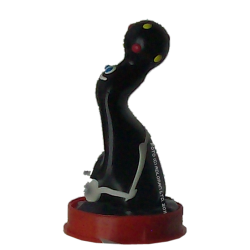Novelty condom with figure «Seal» 1 piece, hand painted