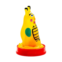 Novelty condom with figure «Bee» 1 piece, hand painted