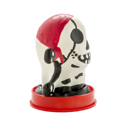 Novelty condom with figure «Pirate» 1 piece, hand painted