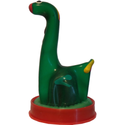 Novelty condom with figure «Snake» 1 piece, hand painted