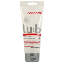 Condomi «LU:B» 200 ml highly effective lubricant with hyaluronan