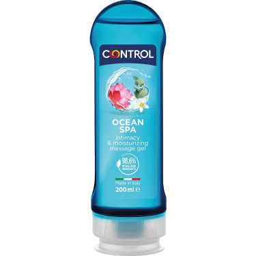 Control 2-in-1 «Ocean Spa» lubricant and massage gel with mediterranean scent, 200ml