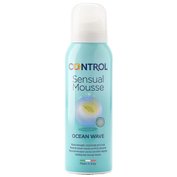 Control Sensual Mousse «Ocean Waves» relaxing massage mousse, 125ml