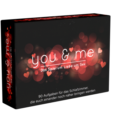 Creative Conceptions «You & Me» erotisches Spiel für Paare, das Spiel um Liebe und Sex - mit Happy End