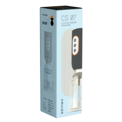 CRUIZR «CS07» Luxus-Penispumpe mit 5 Vibrationsstufen und einer Saugfunktion