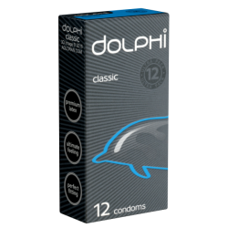Dolphi «Classic» 12 sensitive condoms for reliable safety