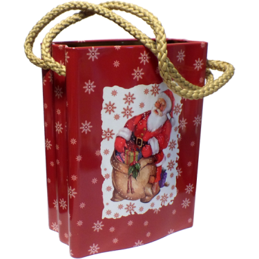 Kondombox/Geschenkbox aus Weißblech, Weihnachten
