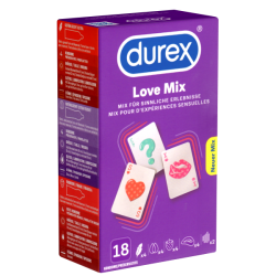 Durex «Love Mix» 18 Markenkondome im Mix für überraschende Abwechslung