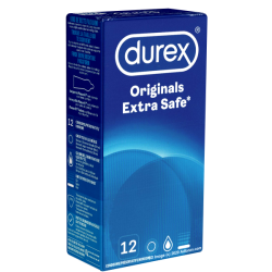 Durex «Originals Extra Safe» 12 extra safe quality condoms with Easy-On™ shape
