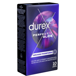Durex «Perfect Glide» 10 Markenkondome für flutschiges Vergnügen