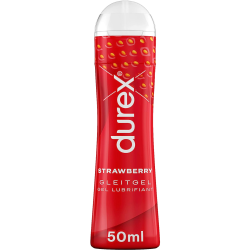 Durex «Play Strawberry» 50 ml fruity lubricant for sweet moments of togetherness