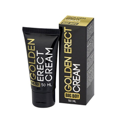 Cobeco Pharma BIG BOY «Golden Erect Cream» 50ml penisvergrößernde Creme für eine lange und volle Erektion