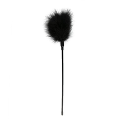 EasyToys «Feather Tickler» Black, long feather tickler with soft feathers