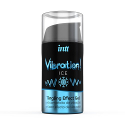 INTT «Vibration! Ice» 15ml prickelndes Intimgel mit Geschmack (Minze) für einen intensiven Orgasmus