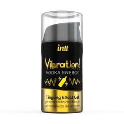 INTT «Vibration! Vodka Energy»15 ml tingling intimate gel with taste for an intense orgasm