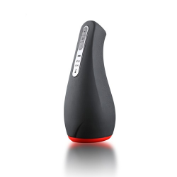 OTOUCH «Airturn1» vibrating ribbed-dotted masturbator with two heating functions