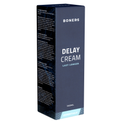 Boners «Delay Cream» 100ml Orgasmus verzögernde Crème - gegen Überempfindlichkeit des Penis