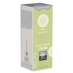 Shiatsu «Anal Relax Cream» 50ml betäubende Analcreme - entspannter Analverkehr für Anfänger