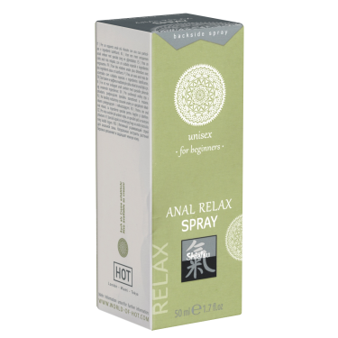 Shiatsu «Anal Relax Spray» 50ml numbing anal spray - relaxed anal intercourse for beginners