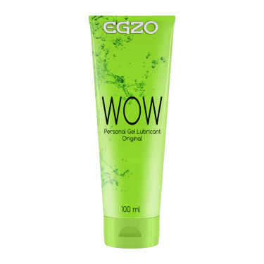 EGZO «WOW» 100ml slippery lubricant of natural ingredients