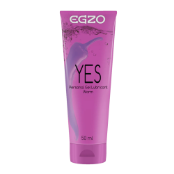 EGZO «YES» 50ml warming lubricant made of natural ingredients