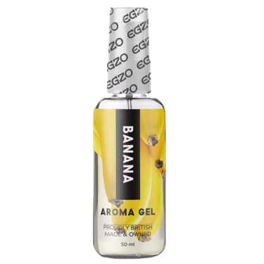EGZO Aroma Gel «Banana» 50ml flavoured lubricant for delicious oral sex