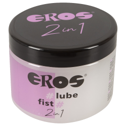 EROS «2in1 Fist Lube» Hybrid-Gleitgel für einfaches Hineingleiten und große Toys 500ml