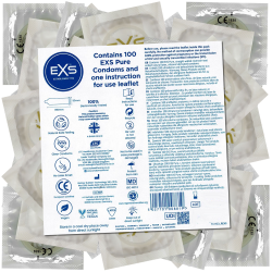 EXS «Pure» 100 ultra thin, vegan condoms