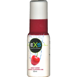 EXS Natural Flavoured Lube «Sweet Cherry» 50ml Gleitgel Spray mit natürlichem Kirschgeschmack