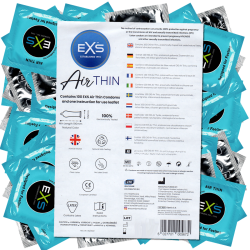 EXS Vorratsbeutel «Air Thin» 100 extradünne Kondome für ein Gefühl wie ohne Kondom