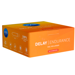EXS «Delay Endurance» 48 aktverlängernde Kondome für Leidenschaft (fast) ohne Ende