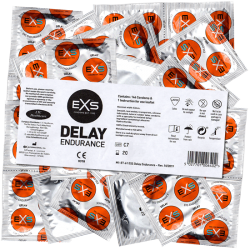 EXS «Delay Endurance» 144 retarding condoms for passion (almost) without end, bulk pack