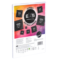 EXS «Jumbo 69» 24 extremely wide condoms for the real large penis, value pack