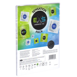 EXS «Sensation Pack» 24 condoms in the mix for more feelings, value pack