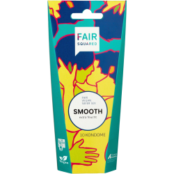 Fair Squared «Smooth» Celebrate your Love, 10 vegane und natürliche Fair-Trade-Kondome