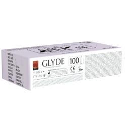 Glyde Ultra «Cola» 100 schwarze Kondome mit Cola-Aroma, zertifiziert mit der Vegan-Blume