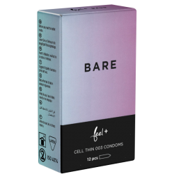 Feel «Bare» 12 unbelievable thin condoms for a feeling of nearly absolutely nudity