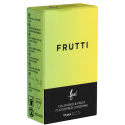 Feel «Frutti» 12 smooth condoms with fruity flavour