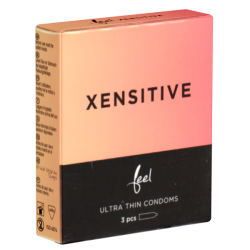 Feel «Xensitive» 3 samtweiche Kondome für ein hautnahes Gefühl