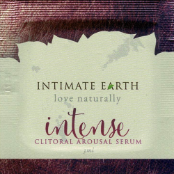 Intimate Earth «Intense» Clitoral Stimulating Gel, bio-veganes Stimulationsgel 3ml Sachet