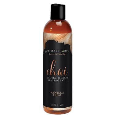 Intimate Earth «Chai» (Vanilla Chai) 120ml natürliches Aromatherapie und Massage-Öl