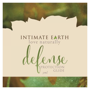Intimate Earth «Defense» veganes und biologisches Gleitgel mit Guavenrinde und Seetang (antibakteriell), 3ml Sachet