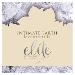 Intimate Earth «Elite» veganes und biologisches Gleit- und Massage Gel mit Shiitake-Extrakten (stimulierend), 3ml Sachet