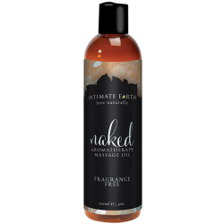 Intimate Earth «Naked» (Neutral) 120ml natürliches Massage-Öl ohne Duftstoffe