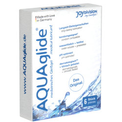 Joydivision «Original AQUAglide neutral» 6x3ml neutrales Universal-Gleitgel