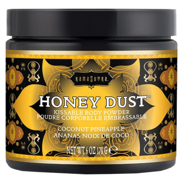 Kamasutra Honey Dust «Coconut Pineapple» fragranced body powder, 170g