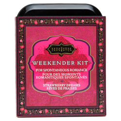 Kamasutra Weekender Kit «Strawberry» travel set with 5 products