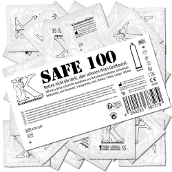 Kondomotheke «SAFE» 100 durable condoms for every position - the inexpensive premium condoms