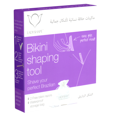 Ladyshape® Bikini shaping tool «Brazilian» shaping tool for your pubic hair